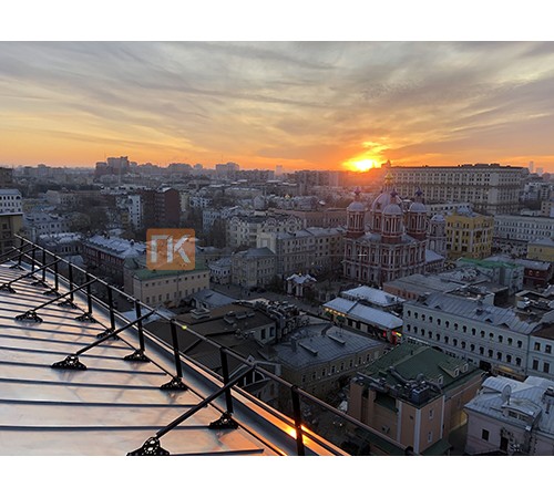 Ограждение кровли ZN универс H=1200мм L=2000мм