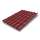 Металлочерепица Классик RAL3011 Satin-0,5