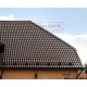 Металлочерепица Классик RAL8017 Quarzit PRO Matt-0,5