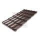 Металлочерепица Квинта плюс RAL8017 Rooftop Matte-0.5