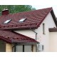 Металлочерепица Квинта плюс 3D RAL3005 Drap-0,45