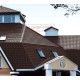 Металлочерепица Квадро профи RAL8017 Rooftop Matte-0,5