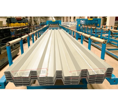 Профнастил Н60-845 Полиэстер RAL-1015-0.7