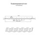 Профнастил НС35-1000 AGNETA-CopperCopper-0.5