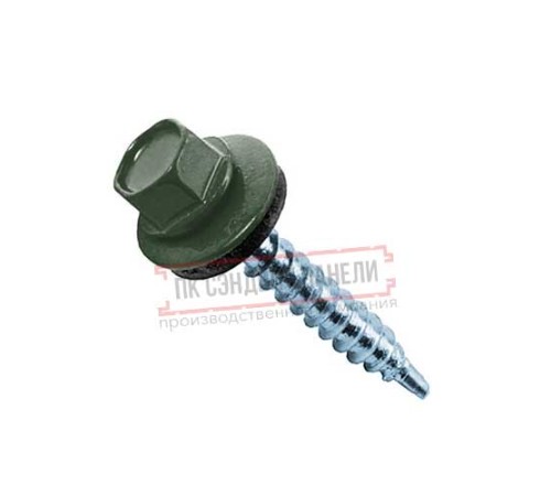 Саморезы 5,5х19 RAL 6020