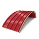 Сэндвич-панели арочные с минеральной ватой, ширина 1000 мм, толщина 120 мм, 0.5/0.5, RAL3020