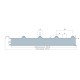 Сэндвич-панели арочные с пенополиизоциануратом, ширина 1000 мм, толщина 200 мм, 0.5/0.5, RAL7047