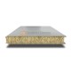 Сэндвич панели гладкие с минеральной ватой, ширина 1200 мм, толщина 100 мм, 0.5/0.5, RAL9006