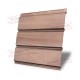 Софит металлический без перфорации 0,45 Print Elite с пленкой White Wood