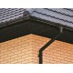 Софит металлический центральная перфорация 0,5 Rooftop Matte с пленкой RAL 9005 черный