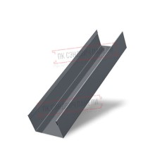 Стойка жалюзи Milan,Tokyo 0,5 GreenCoat Pural BT, matt RR 23 темно-серый