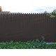 Профнастил фигурный С10 - 0,5 Окрас - Б, Rooftop Matte с пленкой RR 32 темно-коричневый.