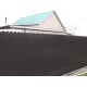 Профнастил фигурный C8 - 0,45 ПЭ в пленке RR 32 темно-коричневый.