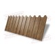 Профнастил фигурный C8 - 0,45 Print-Двусторонний Elite с пленкой Antique Wood.