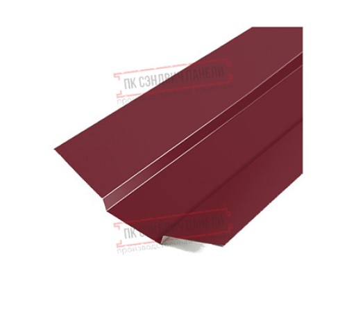 Планка ендовы верхняя 76х76х2000 Norman Ral3005-0.5