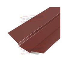 Планка ендовы верхняя 76х76х2000 Полиэстер Ral3009-0.45