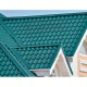 Планка конька плоского 190х190х2000 ПЭ-5021-0.5