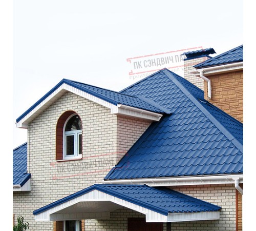 Планка примыкания нижняя 250х122х2000 ПЭ-5005-0.5