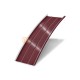 Продольно гнутый фальц профилированный 0,5 RAL 3005 Satin