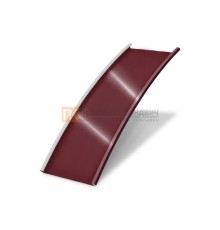 Продольно гнутый фальц гладкий 0,45 RAL 3005 Полиэстер