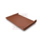 Кликфальц 0,5 Satin Мatt RAL8004 терракота с пленкой на замках