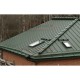 Кликфальц Pro 0,5 Velur RAL6020 хромовая зелень с пленкой на замках