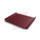Кликфальц Pro Gofr 0,45 Drap RAL3005 красное вино с пленкой на замках