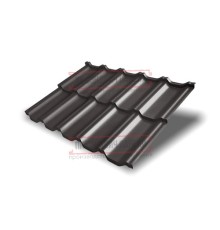 Металлочерепица модульная Квинта Uno 3D RR32 Quarzit-0,5