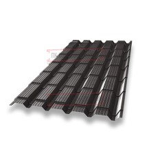 Металлочерепица Монкатта RR32 GreenCoat Pural-0,5