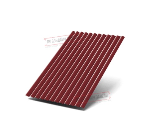 Профилированный лист МП18х1100 Призма RAL-3011-0.5