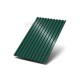 Профилированный лист C21х1000 Призма RAL6005-0.5