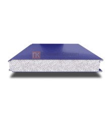 Сэндвич панели гладкие с пенополистиролом, ширина 1200 мм, толщина 30 мм, 0.5/0.5, RAL5002