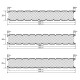 Сэндвич-панель для холодильных камер с пенополиуретаном, ширина 1000 мм, толщина 20 мм, 0.5/0.5, RAL2004