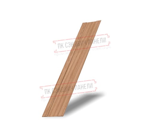 Крепежная планка жалюзи Milan,Tokyo 0,45 Print-Double Elite White Wood