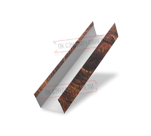 Крышка 65х40 жалюзи Milan,Tokyo 0,45 Print Elite Chestnut Wood