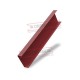 Декоративная накладка на столб жалюзи Milan,Tokyo 0,5 Satin с пленкой RAL 3011 коричнево-красный