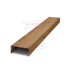 Крепежная планка нижняя Texas 0,45 Print Premium Antique Wood