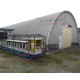 Профнастил H112ПГ-1.0, для бескаркасных ангаров, Полиэстер RAL 7004